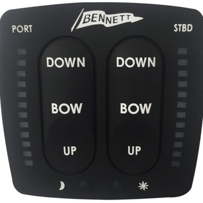 BENNET TRİM GÖSTERGELİ SWİTCH ÇİFT İSTASYON