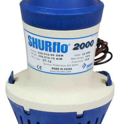 SHURFLO SİNTİNE POMPASI 2000GPH 12 V