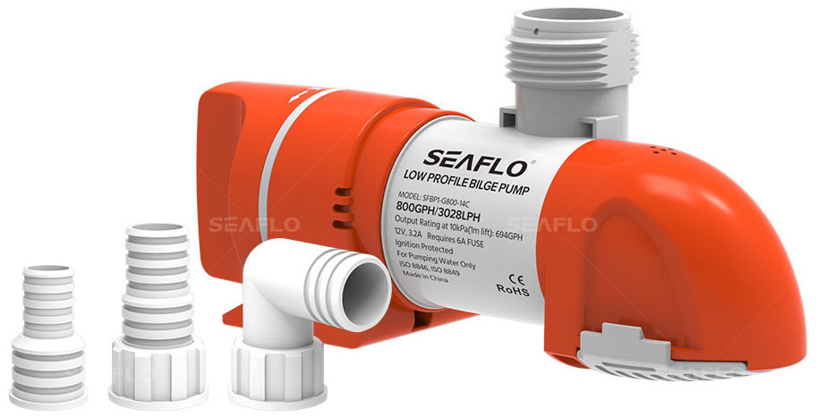 SEAFLO OTOMATİK DÜŞÜK PRO. SİN. POMP. 1100 GPH 24 V