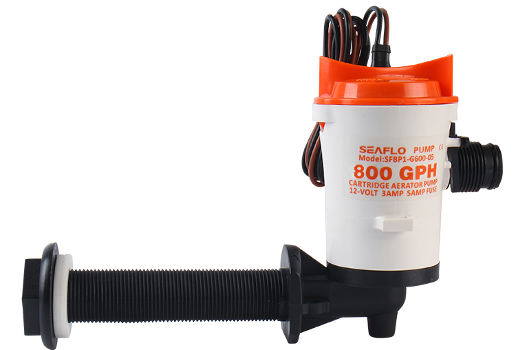 SEAFLO LİVAR POMPASI 800 GPH 90 DERECE 12 V