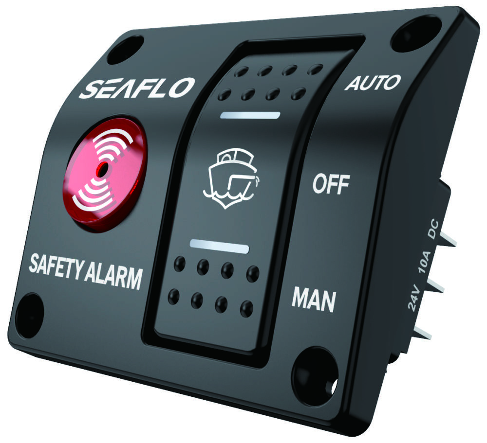 SEAFLO SİNTİNE POMPASI KONTROL PANELİ ALARMLI 24 V