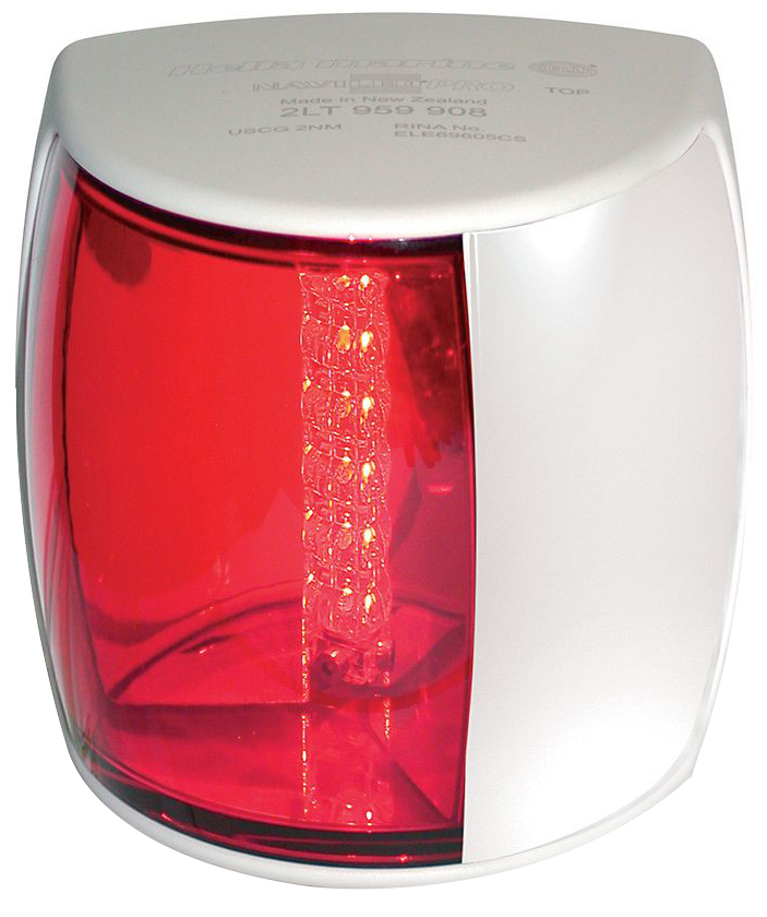 SEYİR FENERİ İSKELE BEYAZ GÖVDE 12-24 V LED