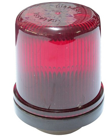 TEPE LAMBASI BÜYÜK 360 DERECE KIRMIZI LED 12V