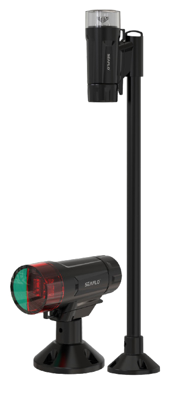 SEAFLO PİLLİ LED NAVİGASYON LAMBASI VİDALI