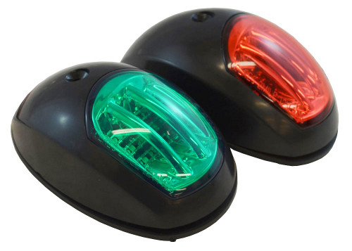 SEYİR FENERİ 12 V PLASTİK SİYAH TAKIM LED