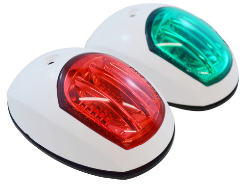 SEYİR FENERİ 12 V PLASTİK BEYAZ TAKIM LED