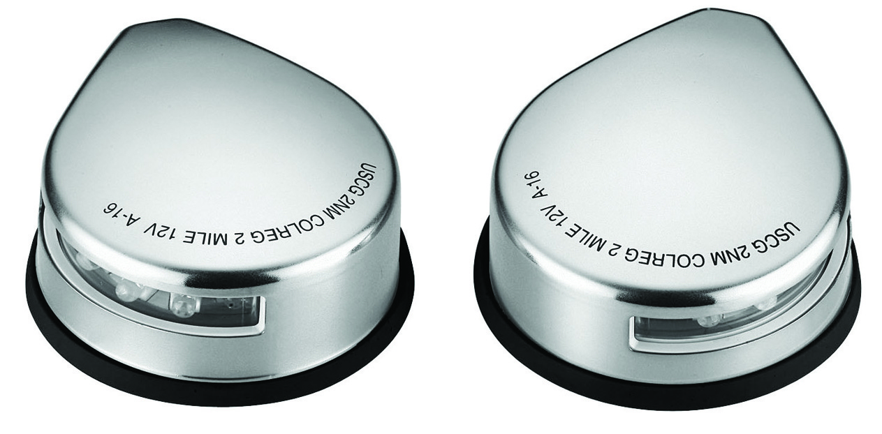 BURUN SEYİR FENERİ 12 V KROM TAKIM LED