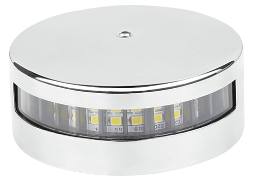 PUPA FENERİ KROM YUVARLAK 12 V LED