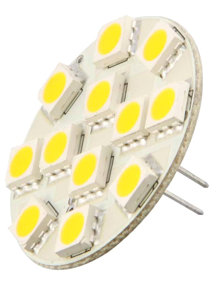 12 LED'Lİ G4 AMPÜL DİK  GÜN IŞIĞI 9-30 V