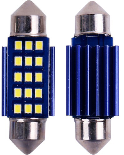 15 LED'Lİ SOFİT AMPÜL BEYAZ 12-24 V