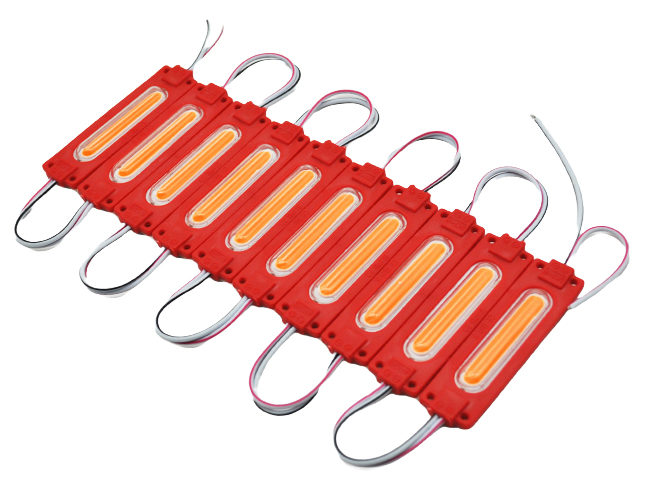PARMAK LED KIRMIZI DÜZ TİP 10'LU 12 V