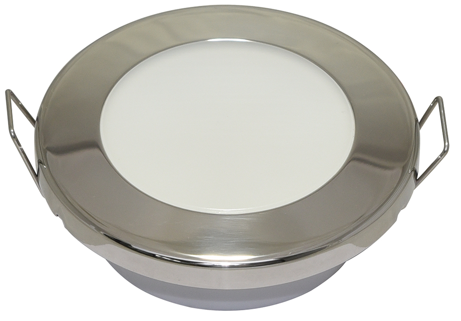 KROM GÖMME SPOT 12 V GÜN IŞIĞI   6 LED YAYLI