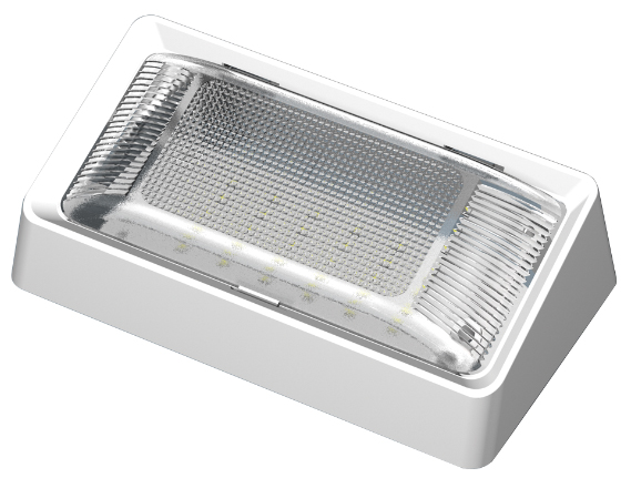 DUVAR LAMBASI BEYAZ 18 LED 12 V