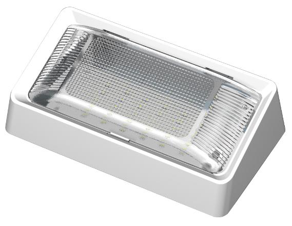 DUVAR LAMBASI BEYAZ 18 LED 24 V