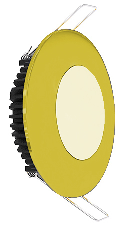 SPOT LAMBA YAYLI ALTIN 12 V ÇAP: 70 MM