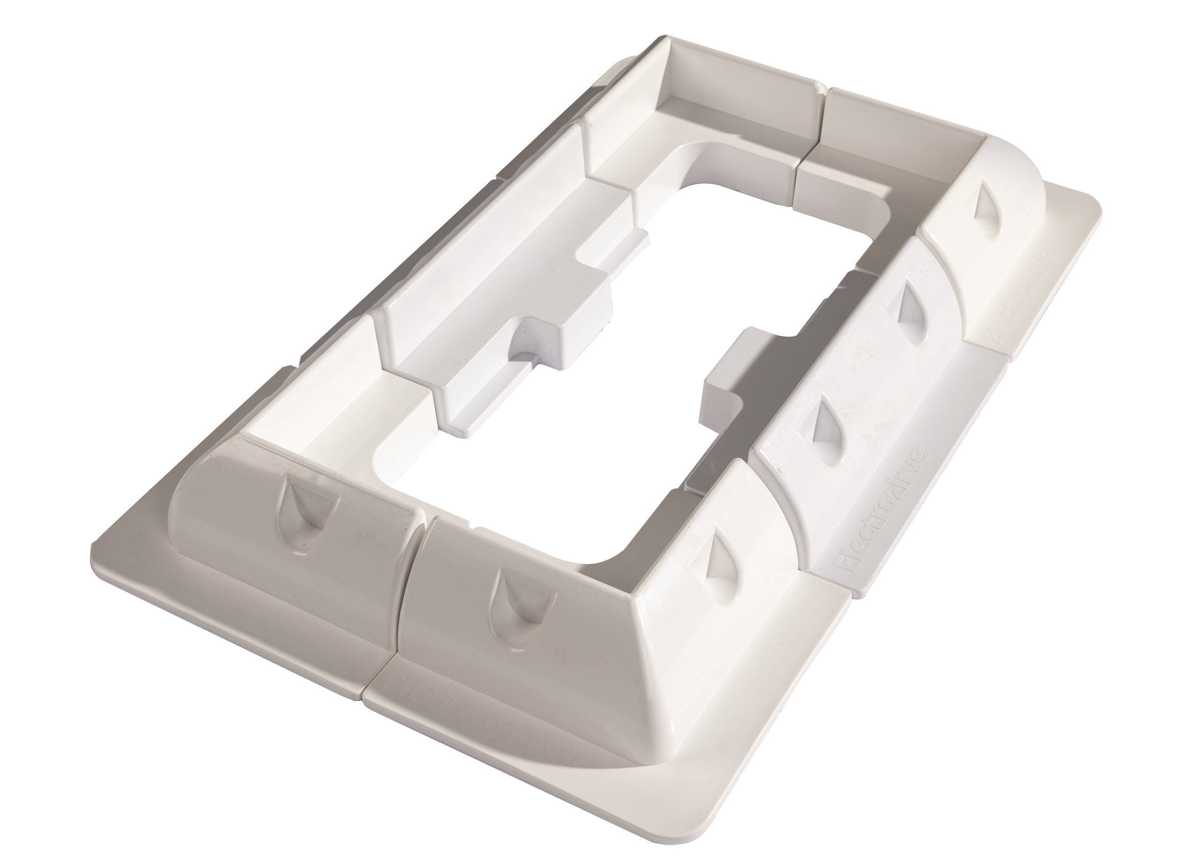 ELECTROZİRVE PANEL MONTAJ SETİ BEYAZ 2 KÖŞE + 4 YAN