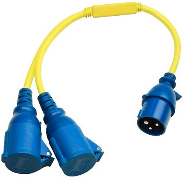 VICTRON ENERGY ADAPTÖR 1X16 AMP ERKEK+2X16 AMP DİŞİ