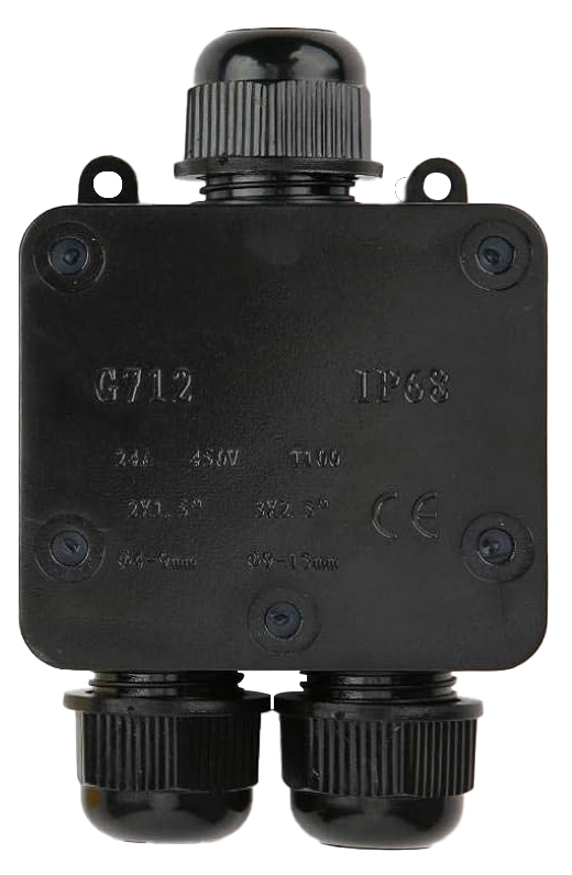 IP68 BAĞLANTI KUTUSU 3 GİRİŞLİ 3 PİN 9-12 MM