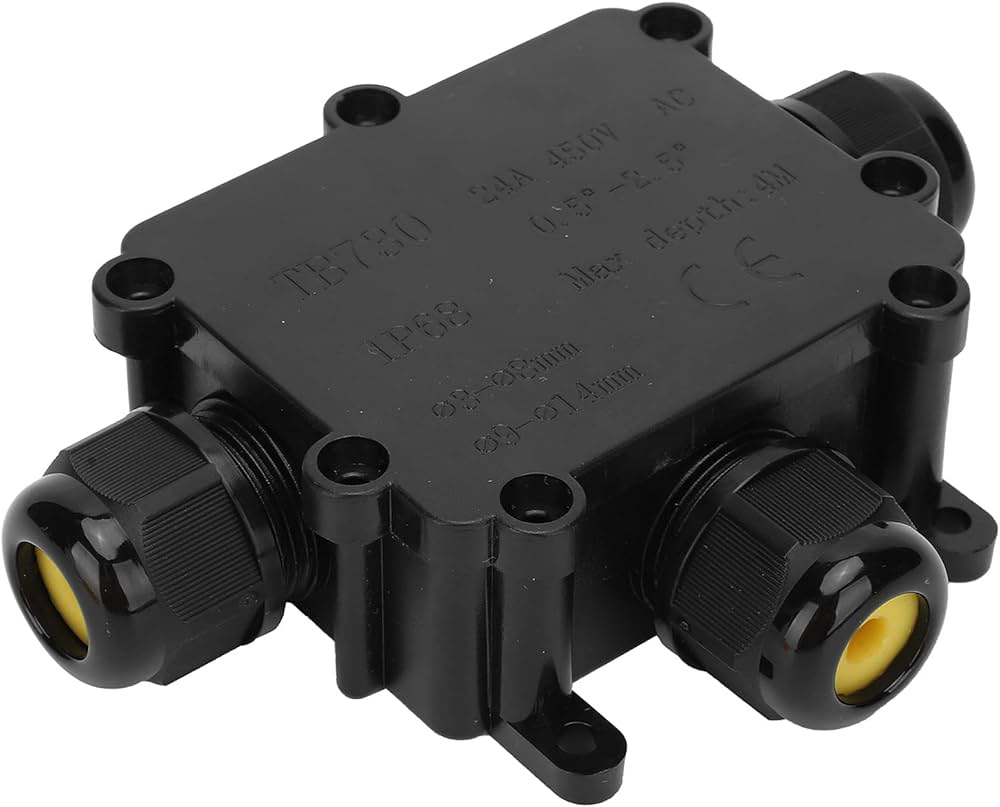 IP68 BAĞLANTI KUTUSU 4 GİRİŞLİ 3 PİN