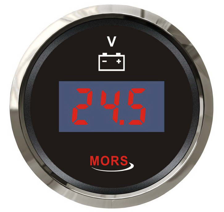 DİJİTAL VOLTMETRE 12-24V SİYAH