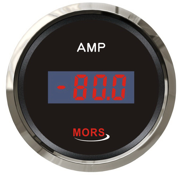 DİJİTAL AMPERMETRE 12-24V SİYAH ( ŞÖNT DAHİLDİR )
