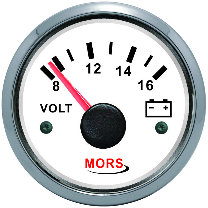 VOLTMETRE 24 V BEYAZ