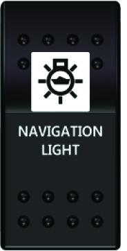 SWITCH ON-OFF NAVİGASYON LAMBASI 12/24 V