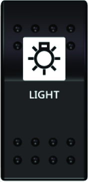 SWITCH ON-OFF LAMBA 12/24 V