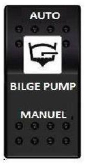 SWITCH ON-OFF-(ON) MANUEL OTOM. SİNTİNE POMP. 12/24 V