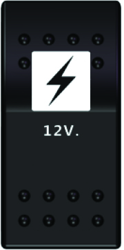 SWITCH ON-OFF 12 V