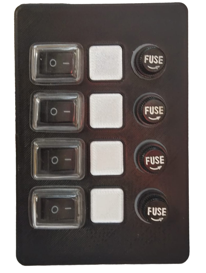 8'Lİ SWITCH PANEL  83X210 MM
