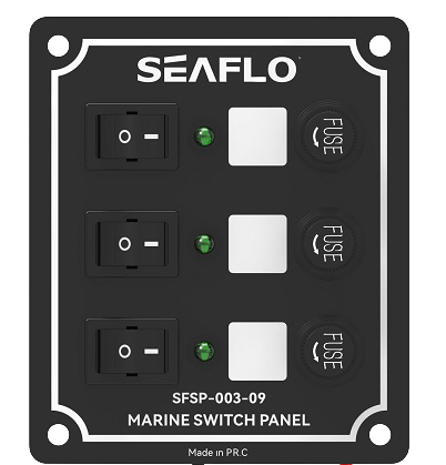 SEAFLO SWITCH PANEL 3'LÜ