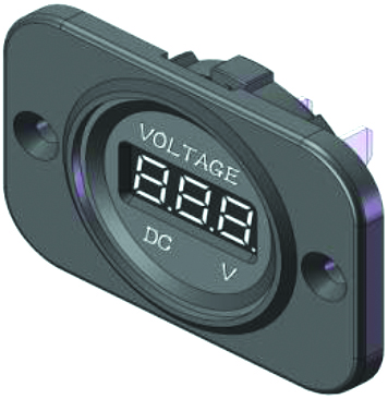 VOLTMETRE SOKETİ 5-30 V