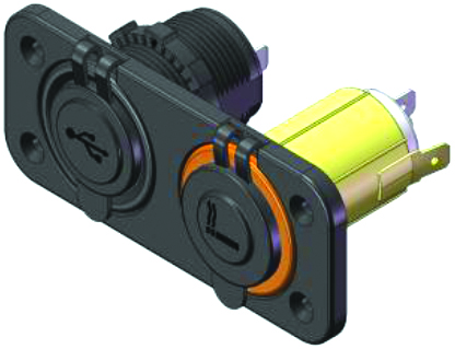 USB VE ÇAKMAK SOKETİ