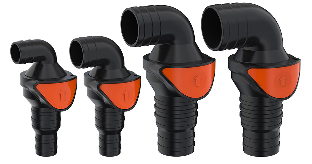 SEAFLO DİRSEKLİ ÇEKVALF 3/4"-1" / 3/4"