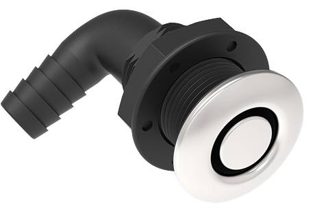 KROM FLANŞLI HAVA FİRARI DİRSEKLİ 3/4 19 MM