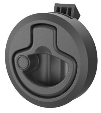 GÖMME KULP YAYLI KİLİTLİ SİYAH ÇAP:60 MM