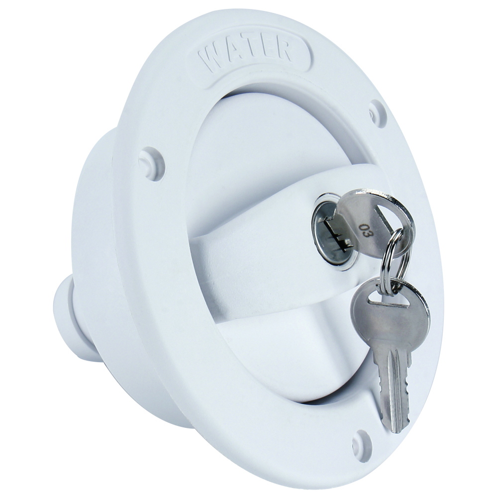 SEAFLO PLASTİK SU DOLUM KAPAĞI KİLİTLİ ÇAP:120 MM