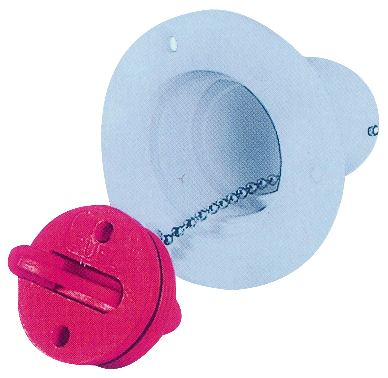 PLASTİK DOLUM KAPAĞI 38 MM FUEL