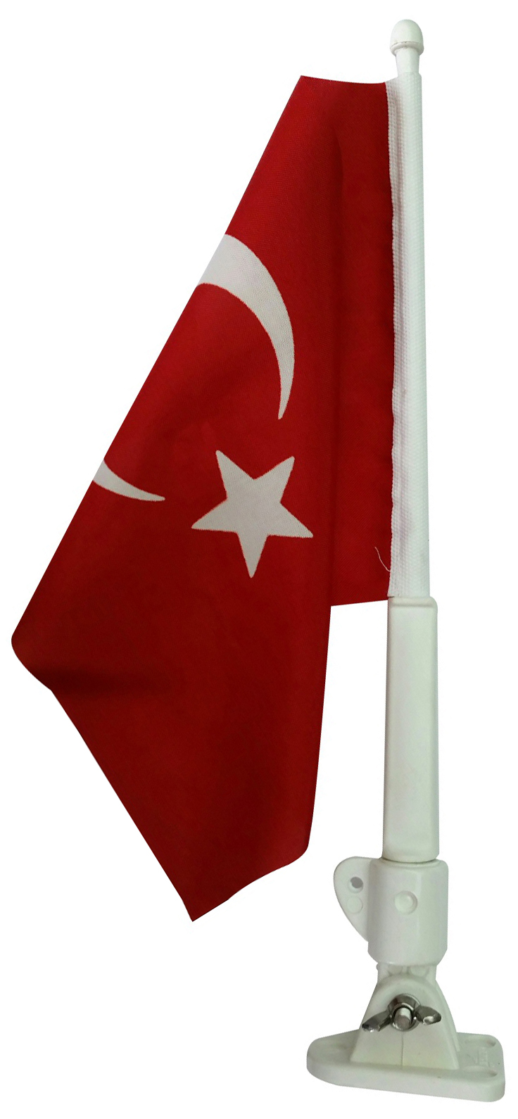 PLASTİK BAYRAK DİREĞİ BAYRAKLI 40 CM