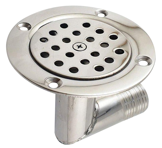 YER SÜZGECİ DİRSEKLİ 32 MM ÇIKIŞLI