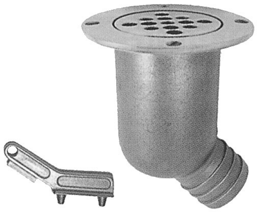 YER SÜZGEÇİ KROM 38 MM EMNİYET TOPLU