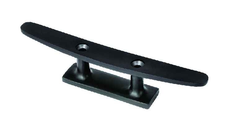 KOÇ BOYNUZU ÜSTTEN DELİKLİ SİYAH 15 CM