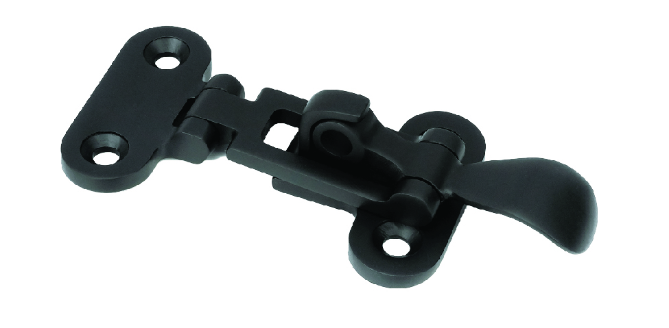 KAPAK KİLİDİ SİYAH 10X5 CM