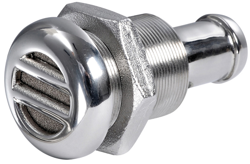 HAVA FİRARI DÜZ 5/8" KROM