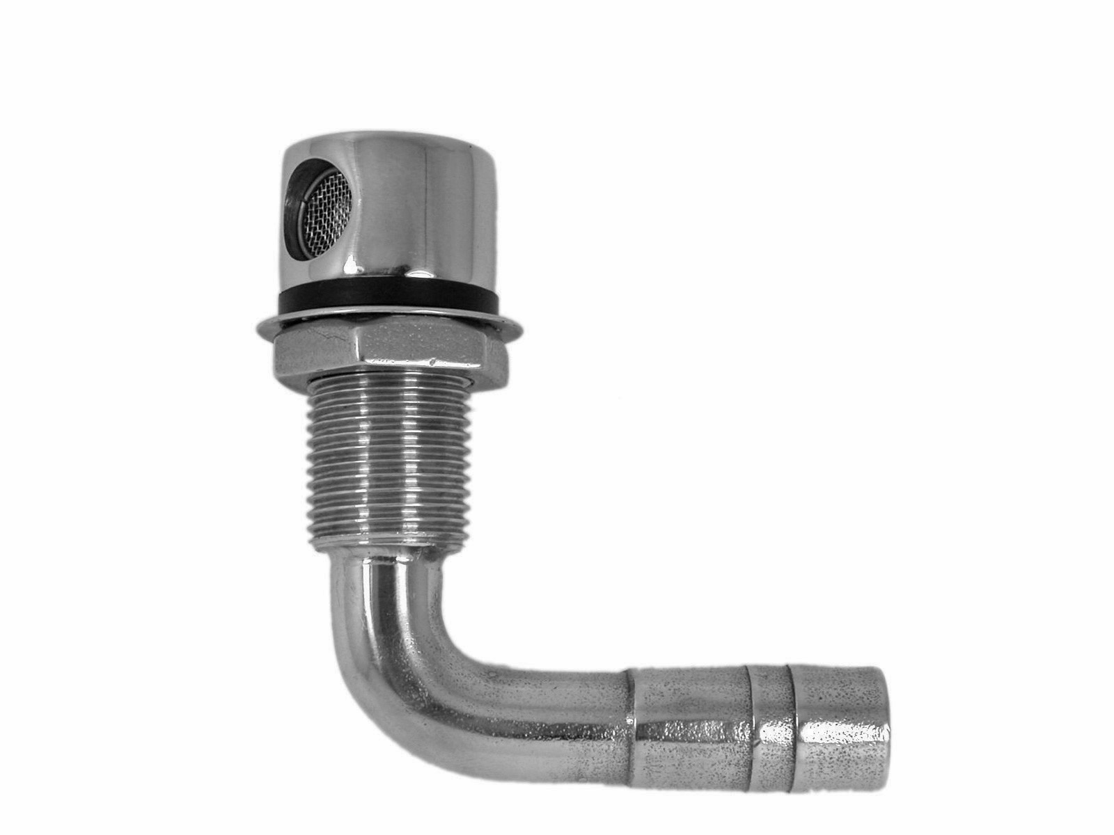 HAVA FİRARI DİRSEK 1/2" KROM