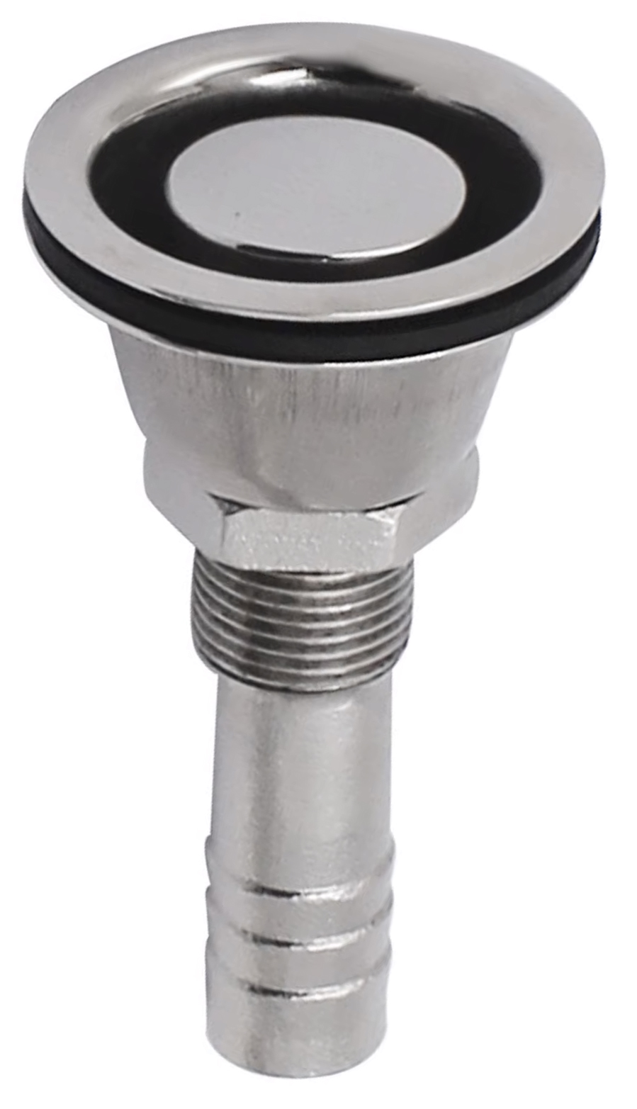 HAVA FİRARI FLANŞLI DÜZ 5/8" KROM