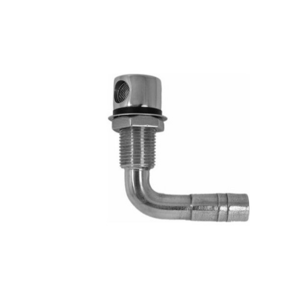 HAVA FİRARI DİRSEK 5/8" KROM