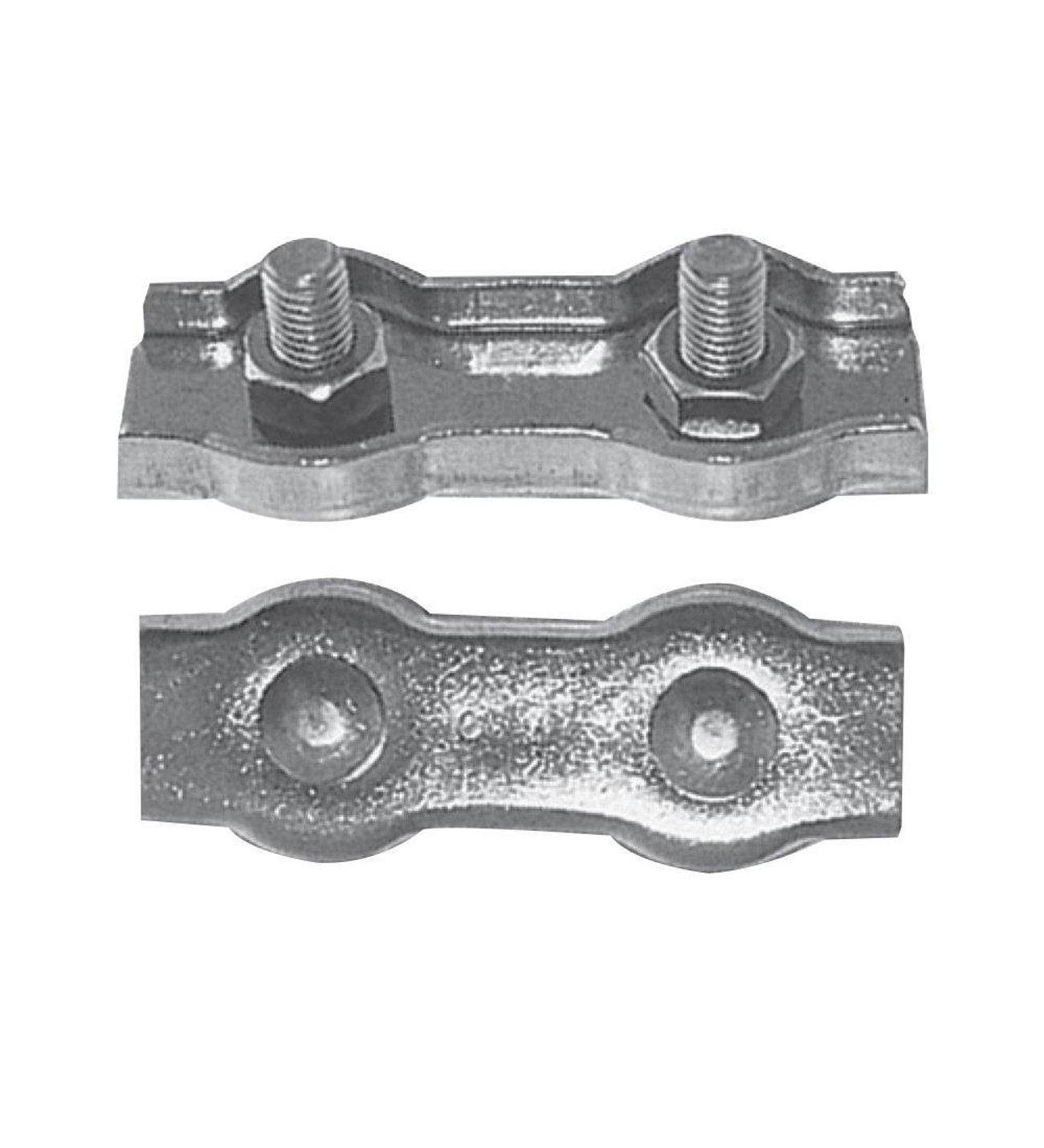 ÇİFTLİ SAÇ KLEMENS KROM 6 MM