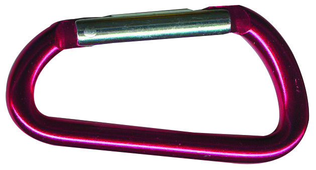 YAYLI KARABİNA D MODELİ 05X50 MM PEMBE